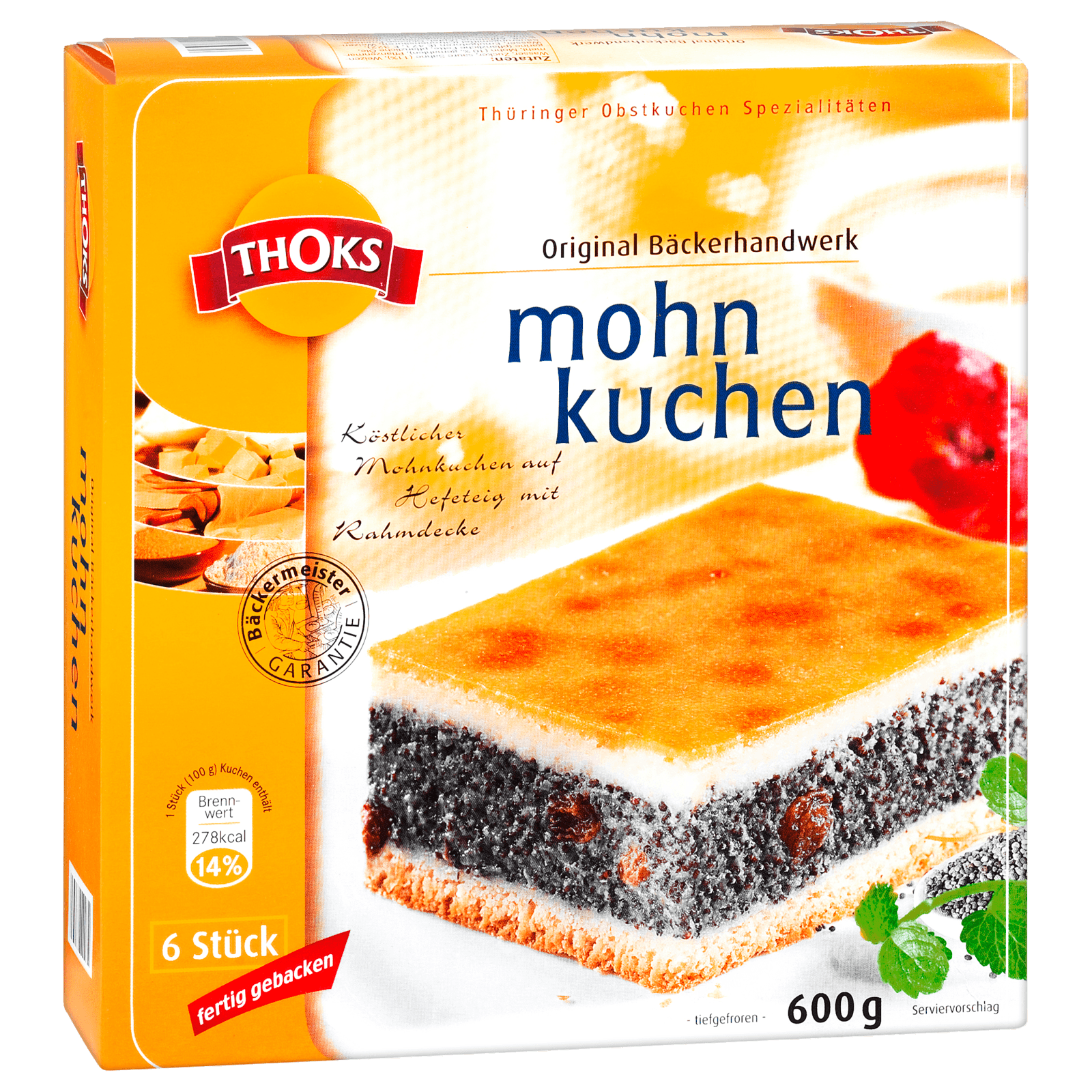 Thoks Mohnkuchen 600g