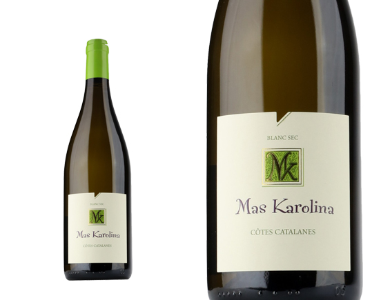 Mas Karolina Côtes Catalannes Blanc 2021 Languedoc-Roussillon Côtes Catalanes