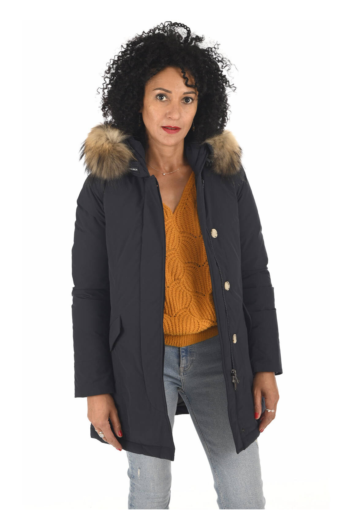 Woolrich Parkas Femme couleur bleu