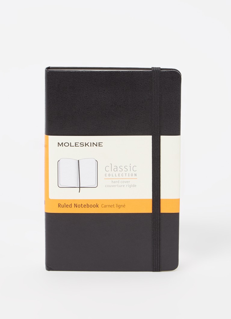 Caiet Moleskine liniat, 14 x 9 cm