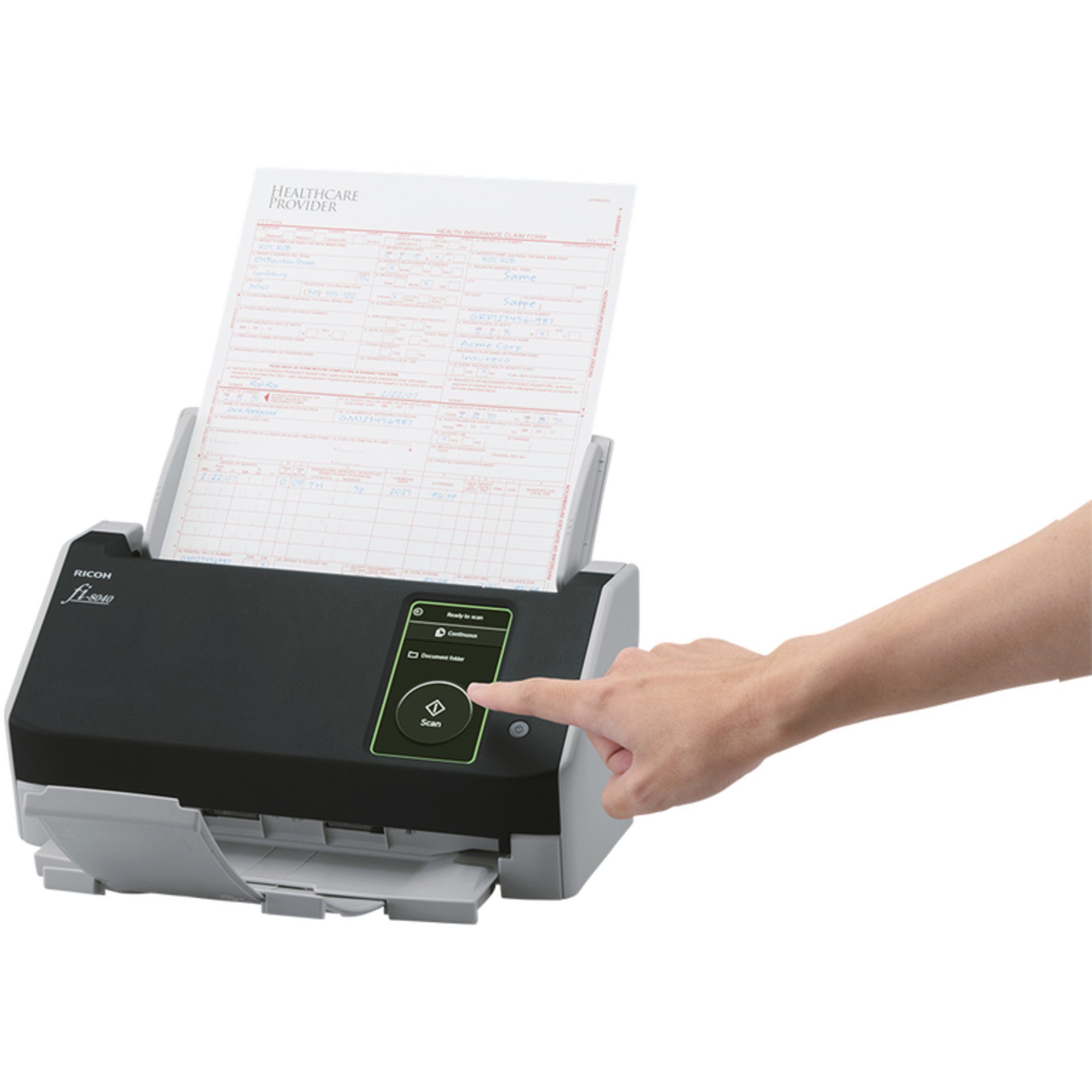 Ricoh Ricoh fi-8040, Einzugsscanner, (USB, LAN) Dokumentenscanner