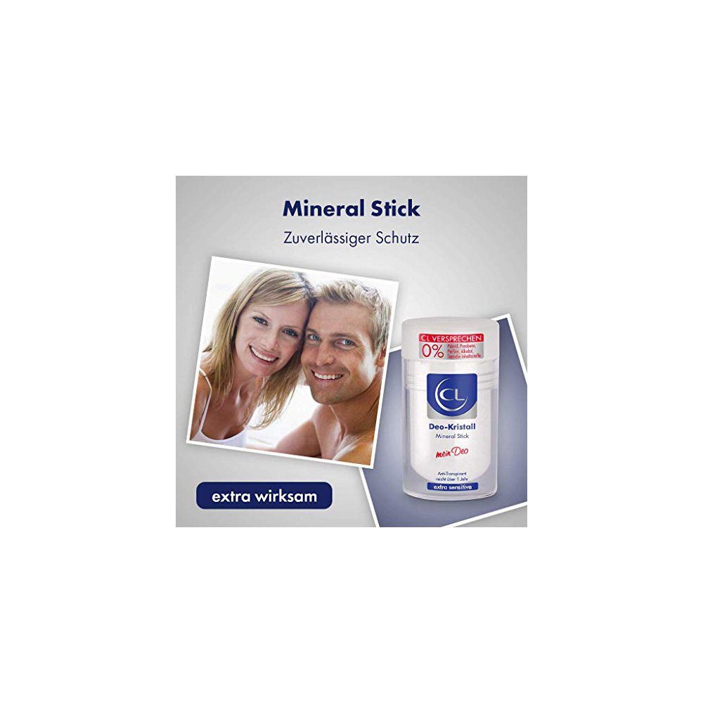 CL Deo-Spray Deo Kristall Antitranspirant gegen starkes Schwitzen - 80 g