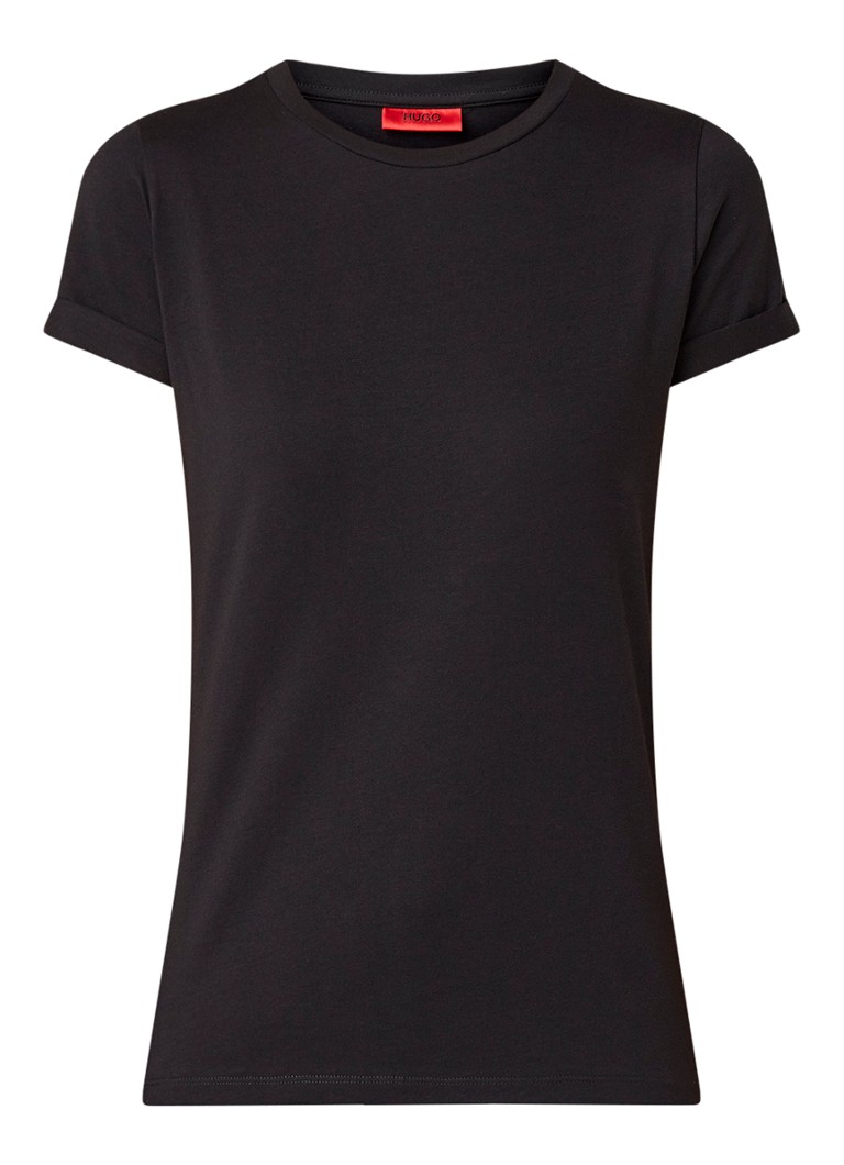 HUGO BOSS The Plain Tee με στρογγυλή λαιμόκοψη