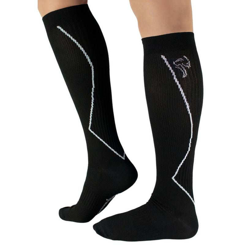 Black Snake Laufsocken Compression Fit Laufsocken