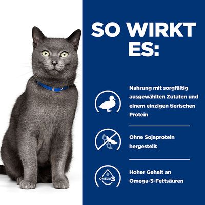 Hill's Prescription Diet d/d Food Sensitivities mit Ente & grünen Erbsen