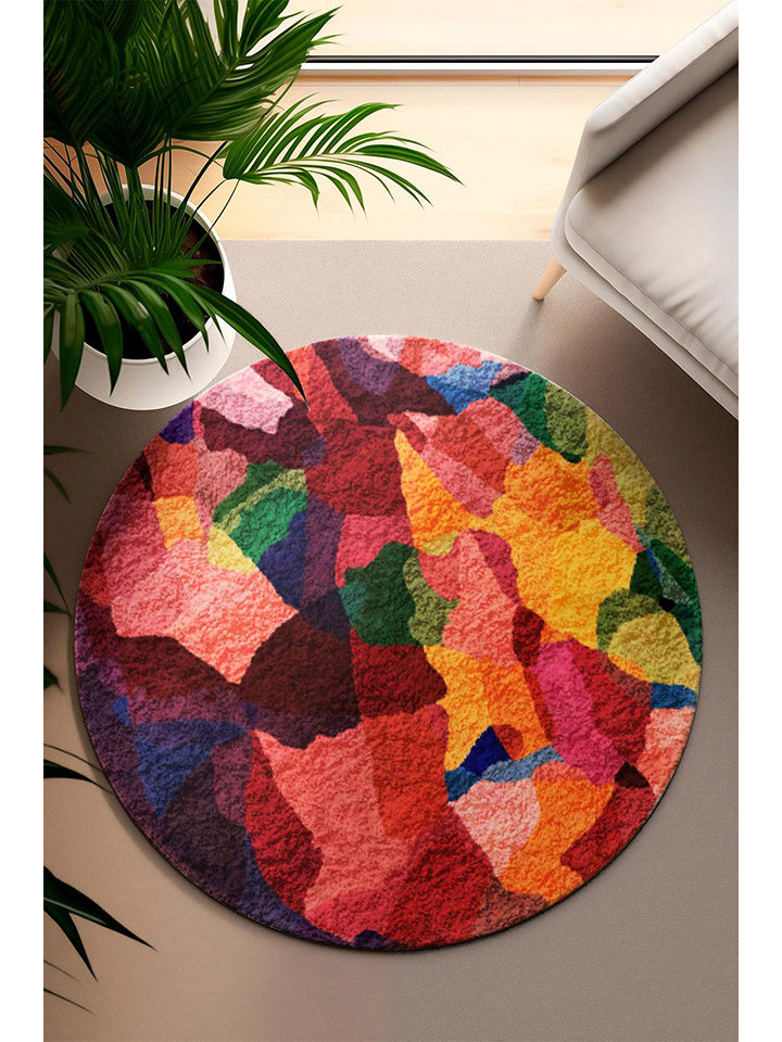 Mioli Kurzflor-Teppich in Bunt günstig kaufen