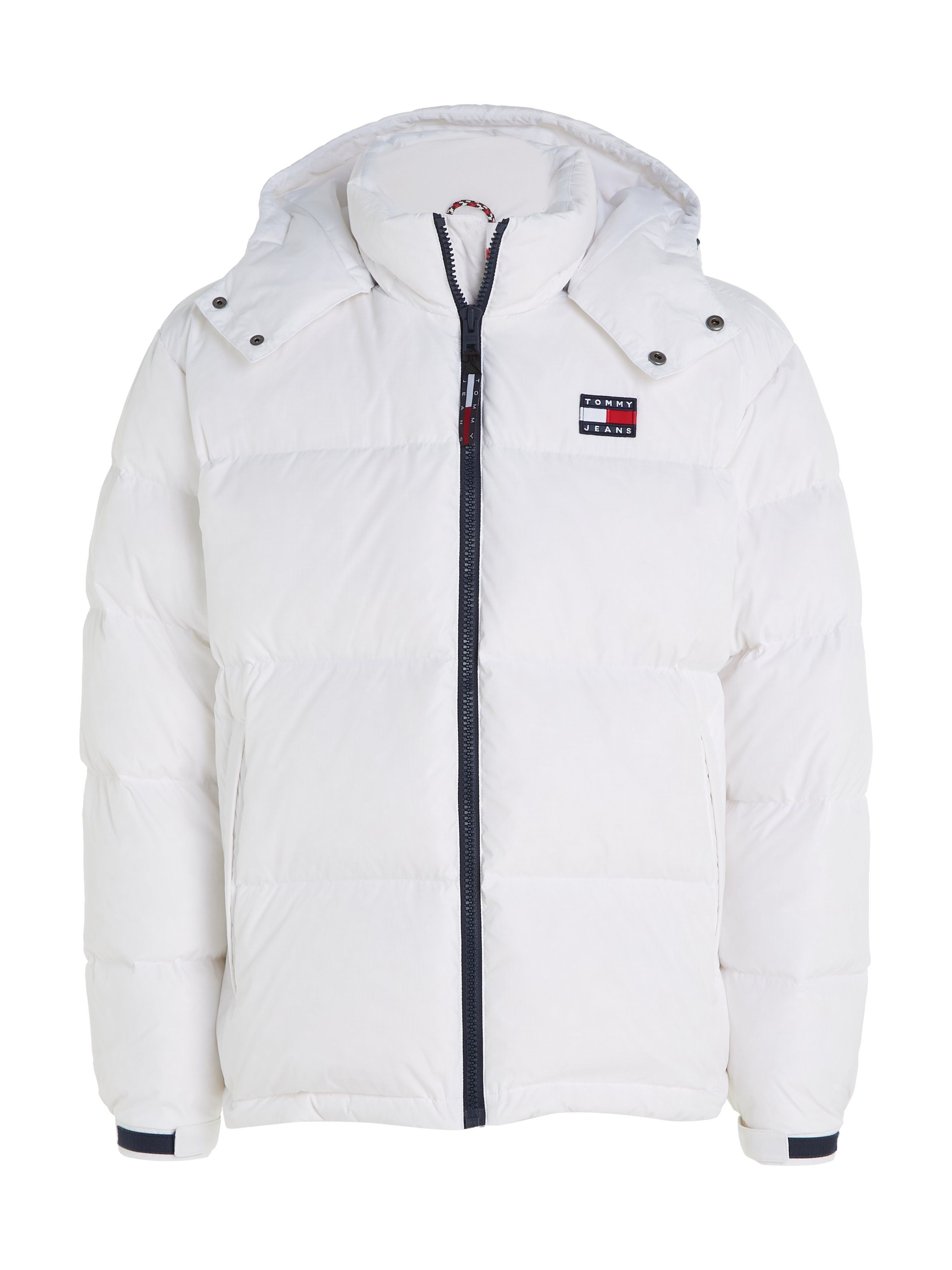 Tommy Jeans Steppjacke TJM ALASKA PUFFER mit Markenlabel