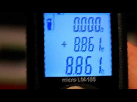 Ridgid 36158 Micro LM-100 Laserafstandsmåler 50 m