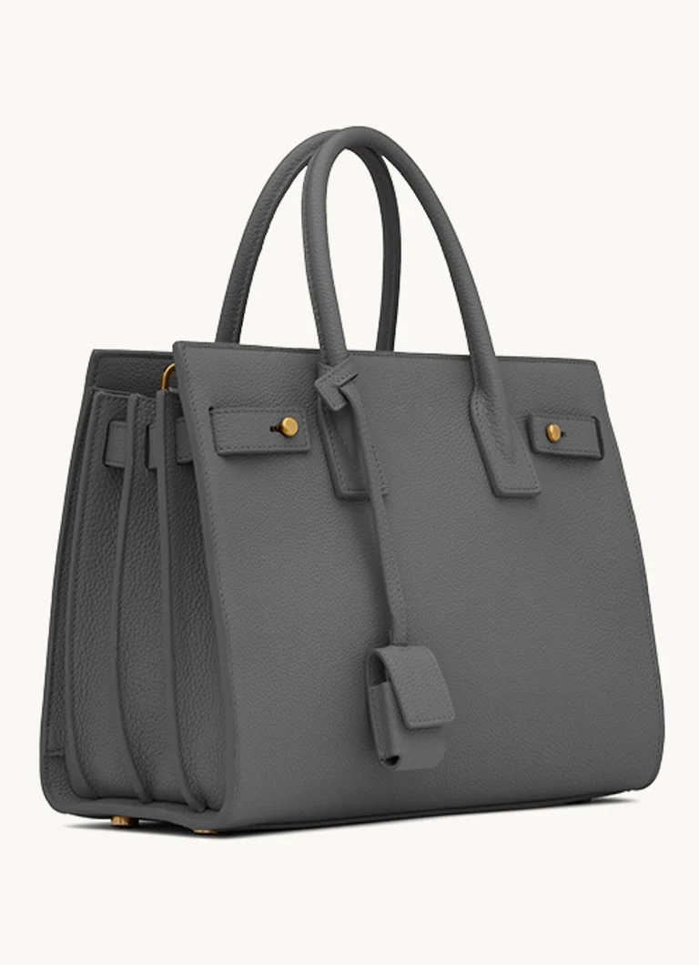 Geantă Saint Laurent Sac de Jour pentru bebeluși, confecționată din piele moale de vițel