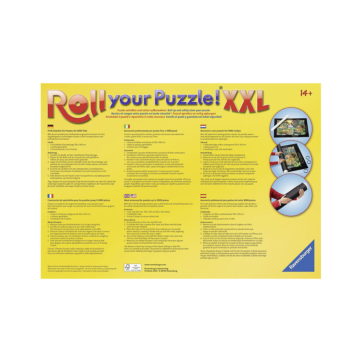 Roll your Puzzle! XXL für 1000-3000 Teile