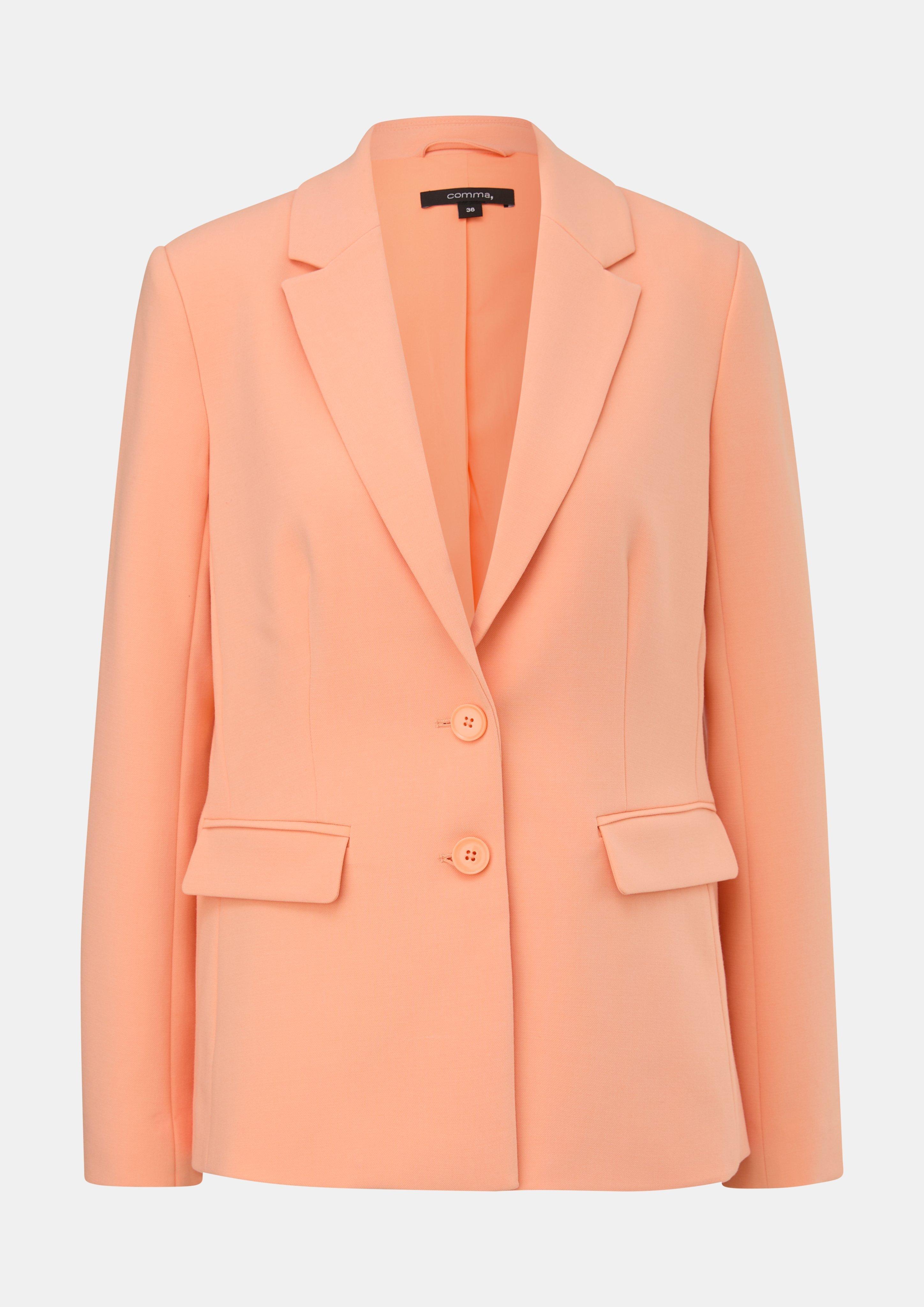 Blazer aus Viskosemix - mango
