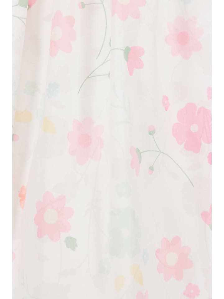 Salt and Pepper Schönes Sommerkleid in Creme mit Blumen günstig kaufen 128