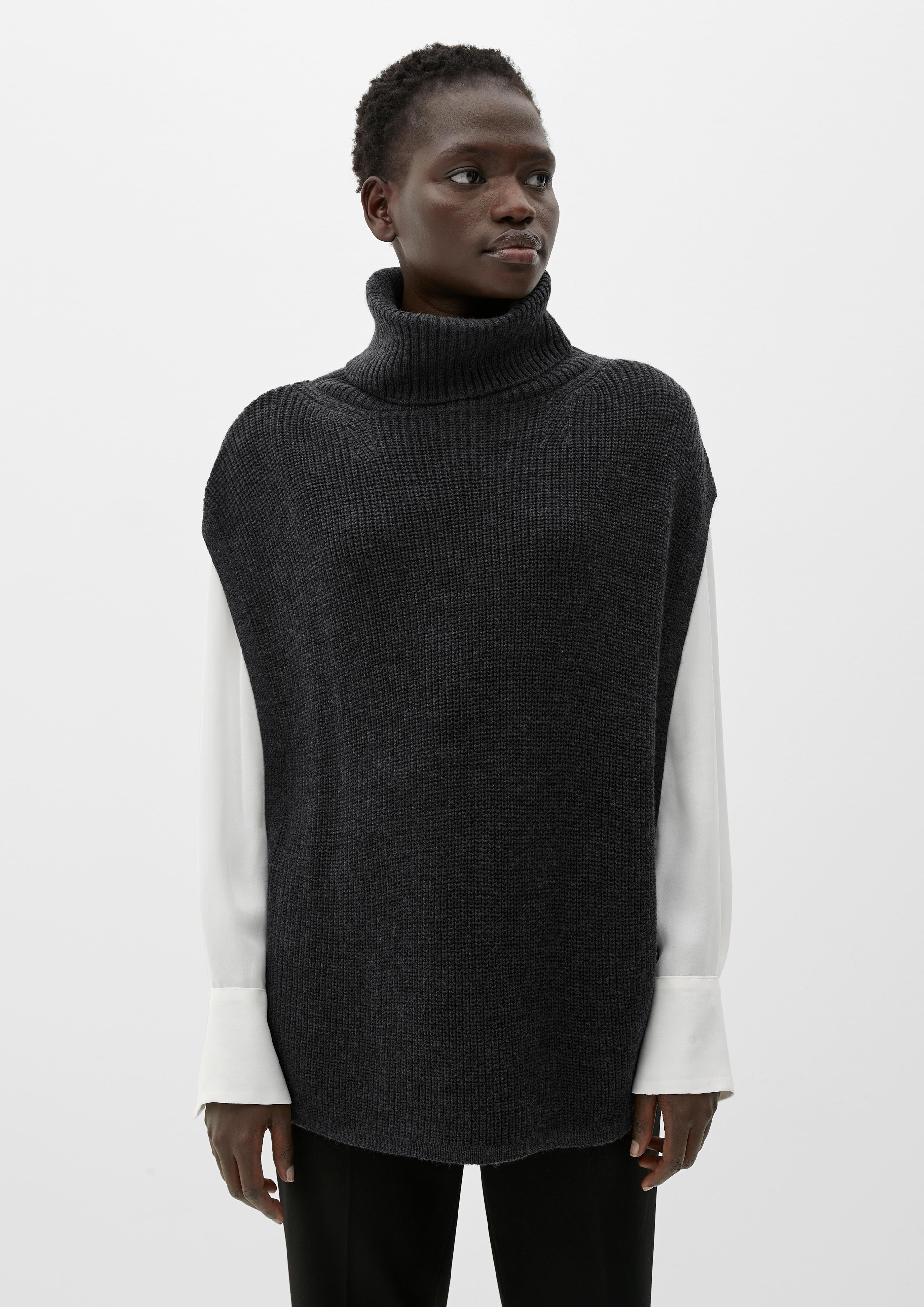 Poncho mit Rollkragen  2125185-9898