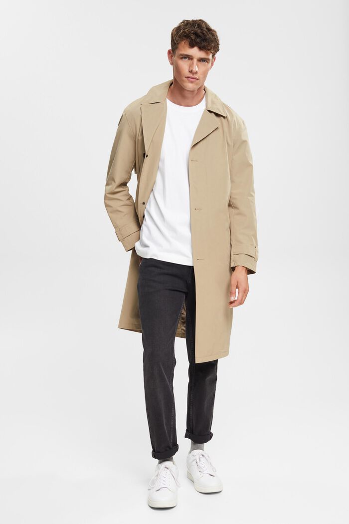 Trenchcoat mit Gürtel