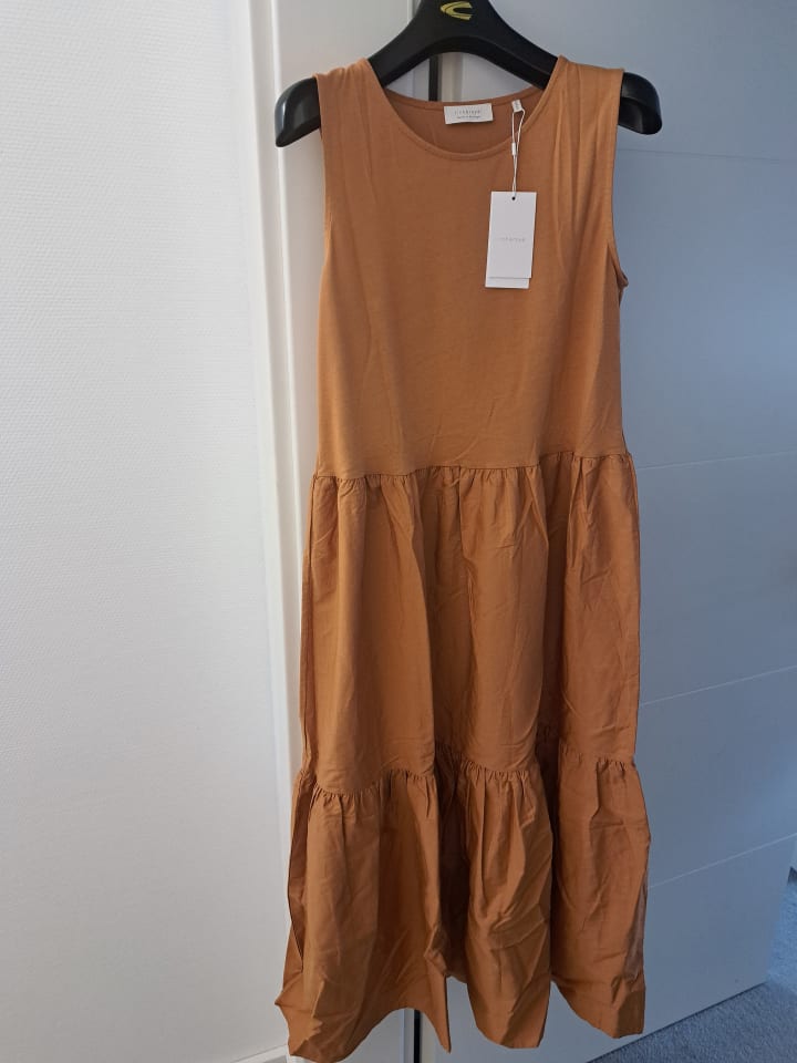Rich & Royal Kleid in Camel günstig kaufen M