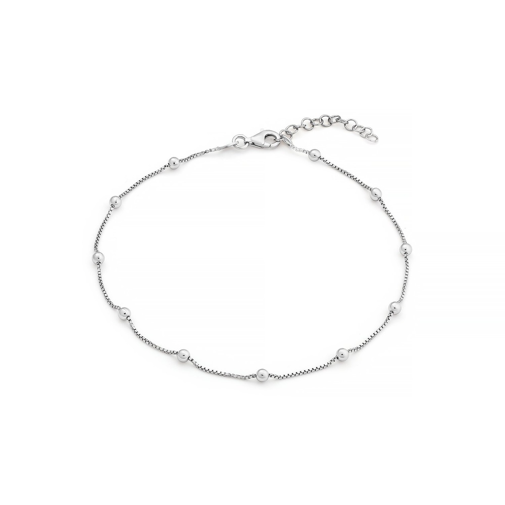 FAVS Bracelet cheville 925 Argent Bracelet