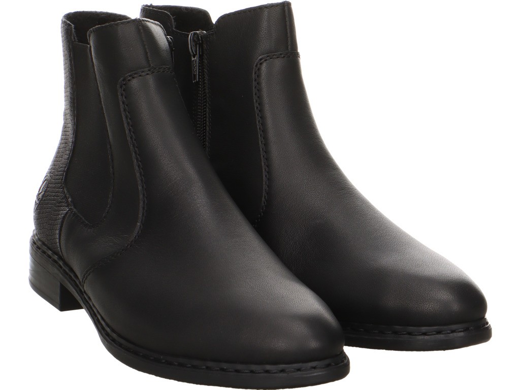 RIEKER Stiefeletten schwarz