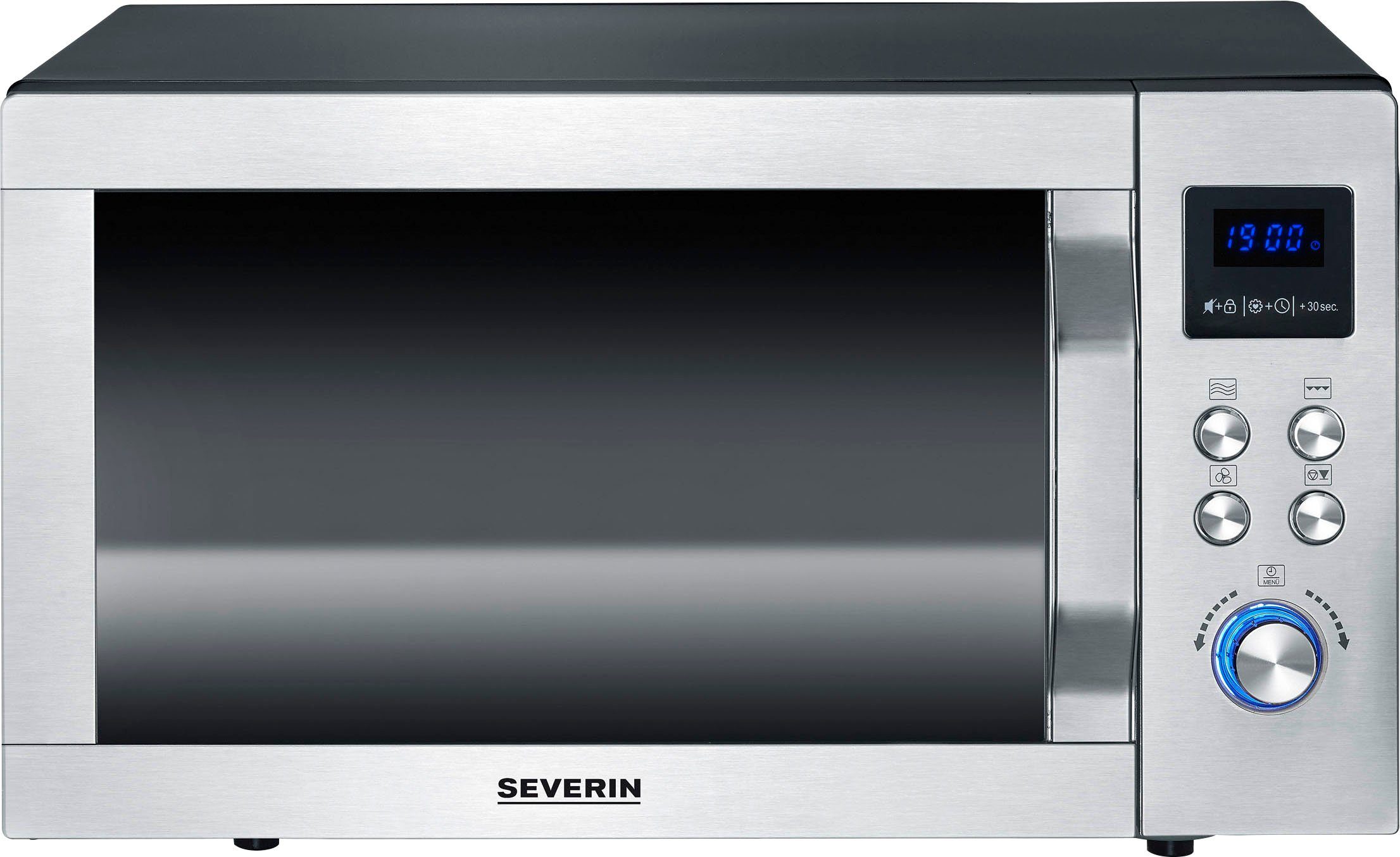 Severin Mikrowelle MW 7777, Grill, Heißluft, Mikrowelle, 25 l, mit 8 Automatikprogrammen
