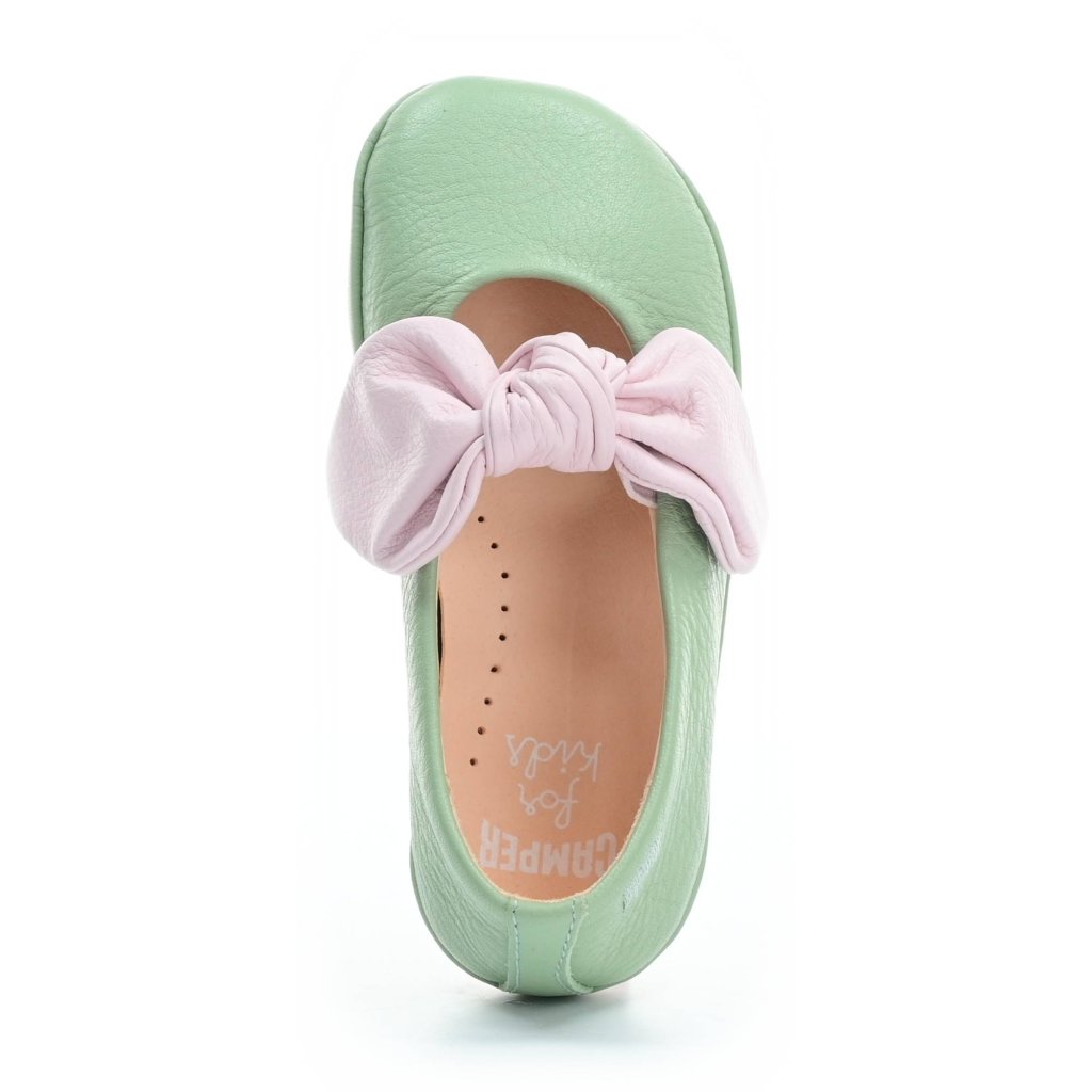 Camper Sella Aigo Green Ballerinas (K800434-010) K