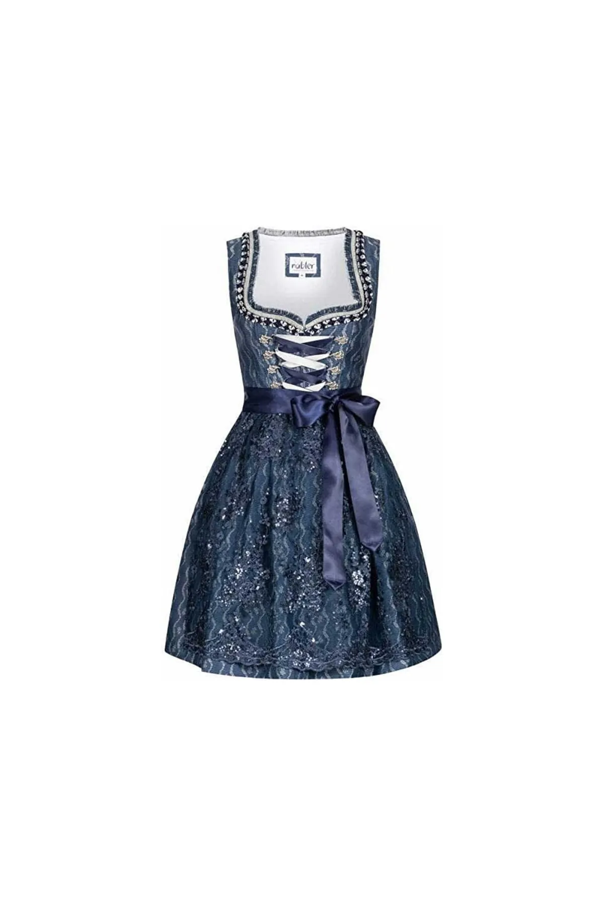 Nübler  Kleid - Blau - Basic