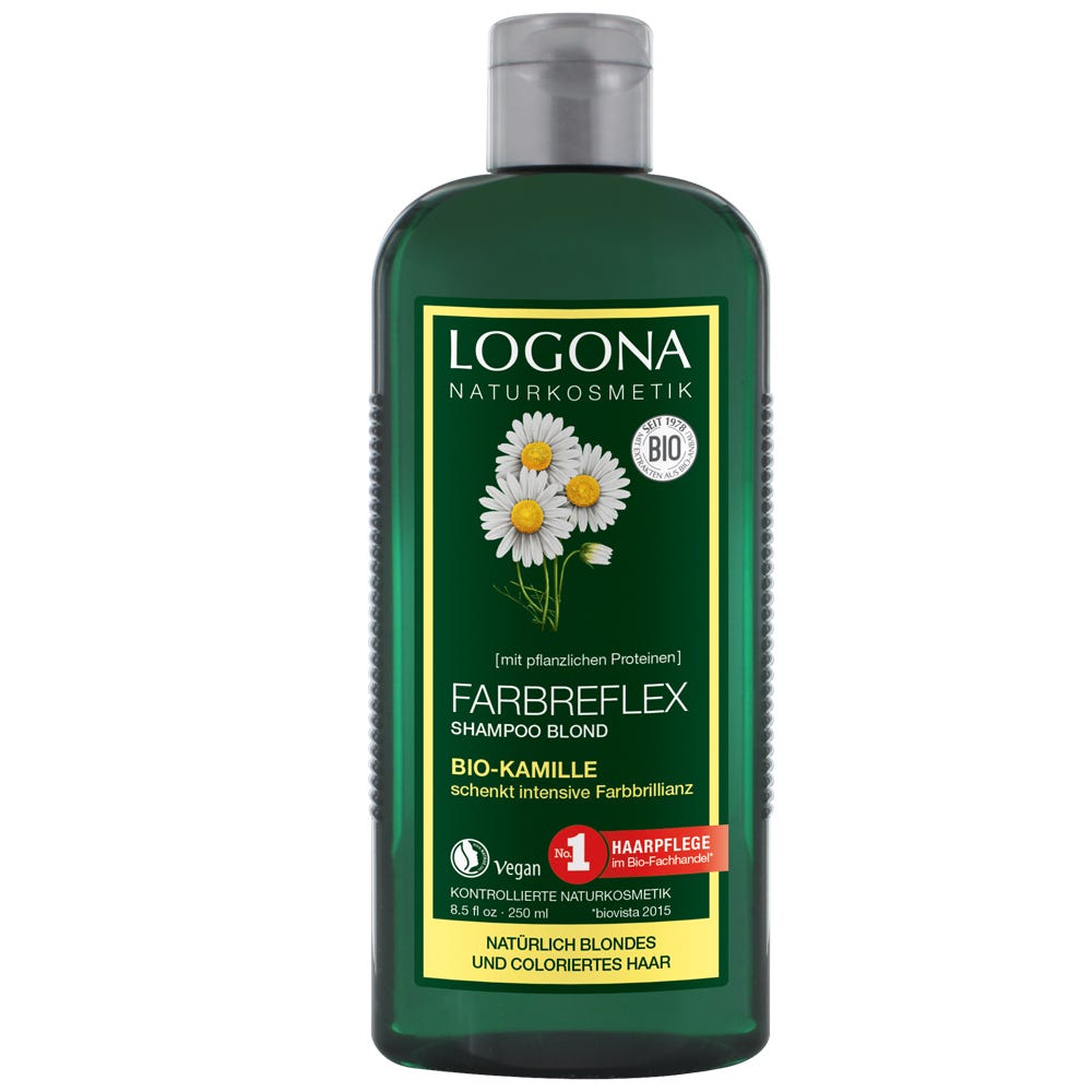 LOGONA Farbreflex Shampoo Blond Bio-Kamille 250 ml