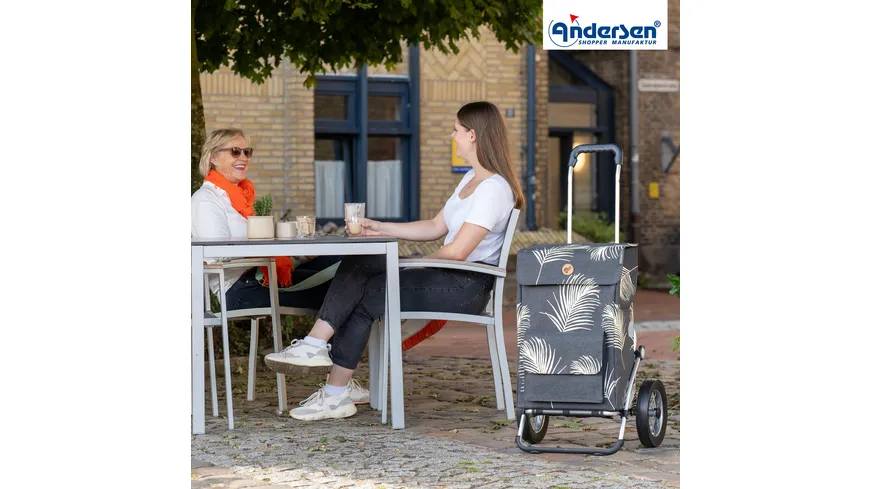 Andersen Royal  Shopper Einkaufstrolley Signe schwarz