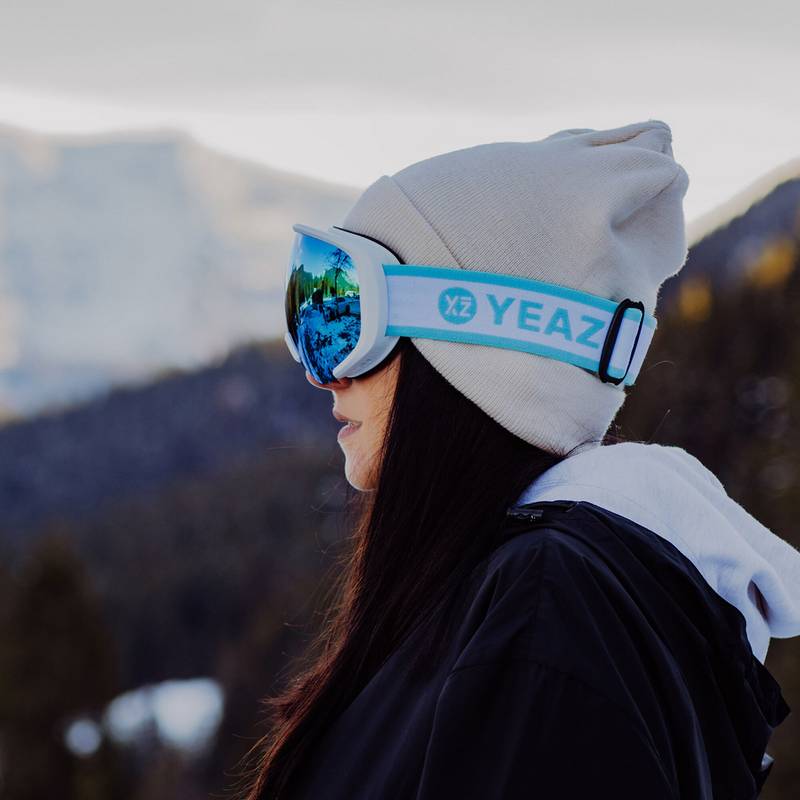 YEAZ BLACK RUN Skibrille