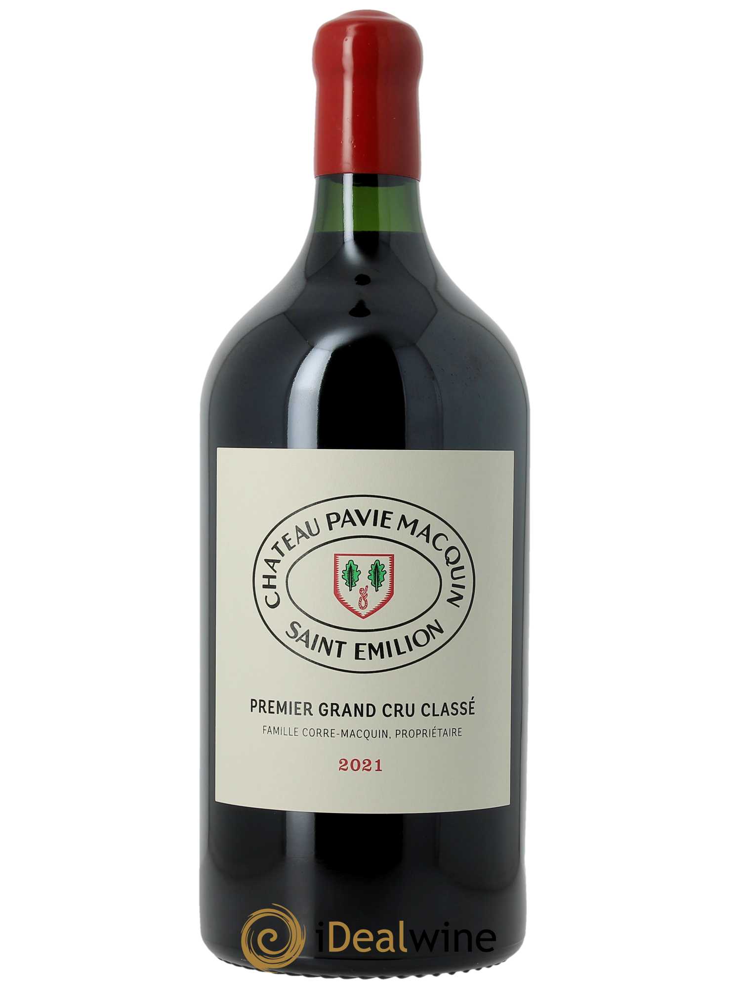 Château Pavie Macquin 1er Grand Cru Classé B  2021 - Lot de 1 Double-magnum