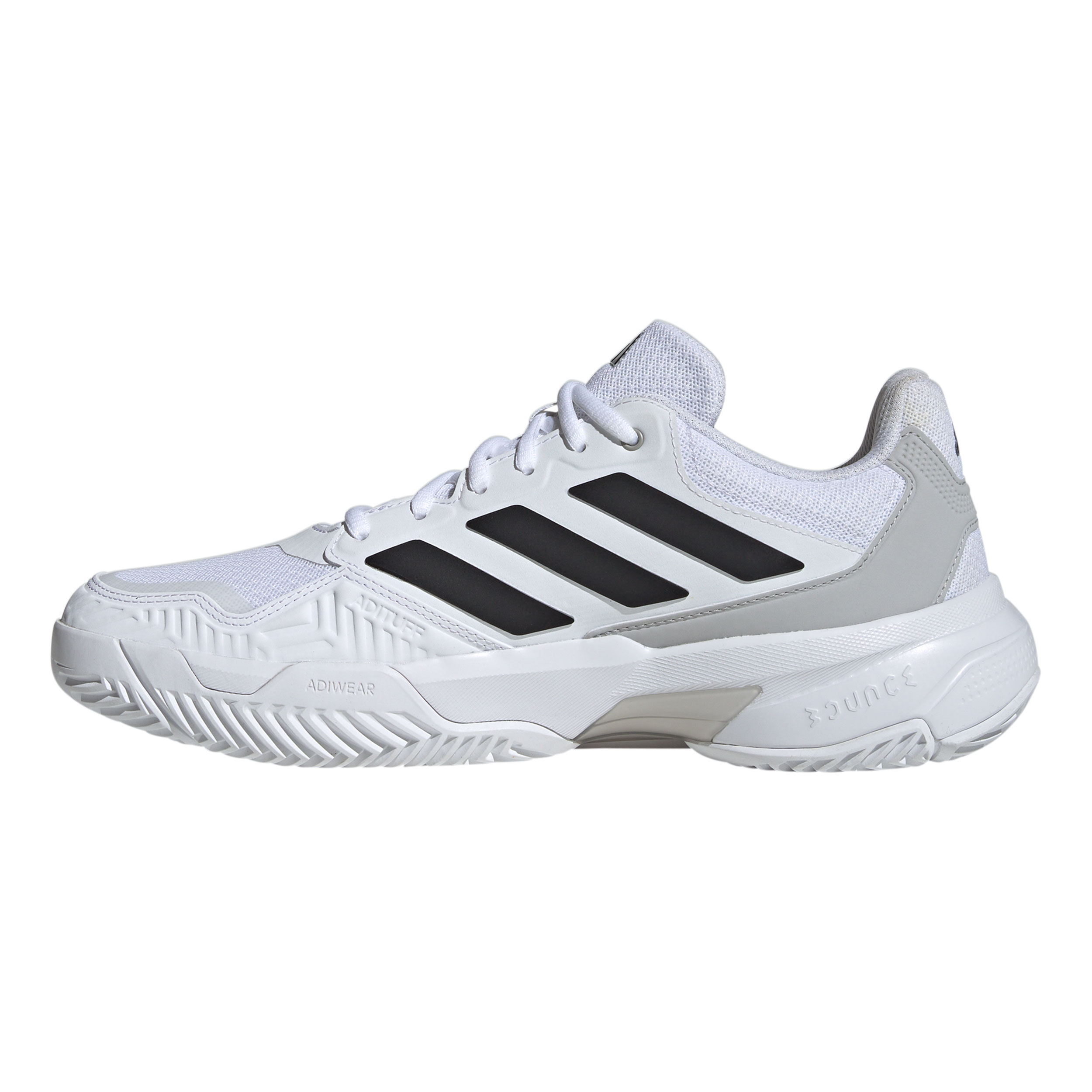 CourtJam Control 3 Allcourtschuh Herren - Weiß, Schwarz