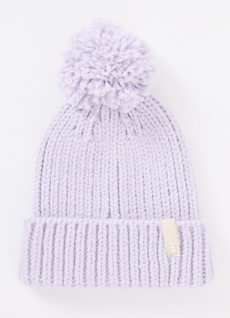 Barts Joansy ribbed knit beanie with logo