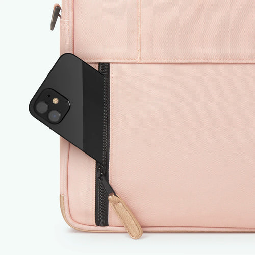 Queretaro light pink laptop bag