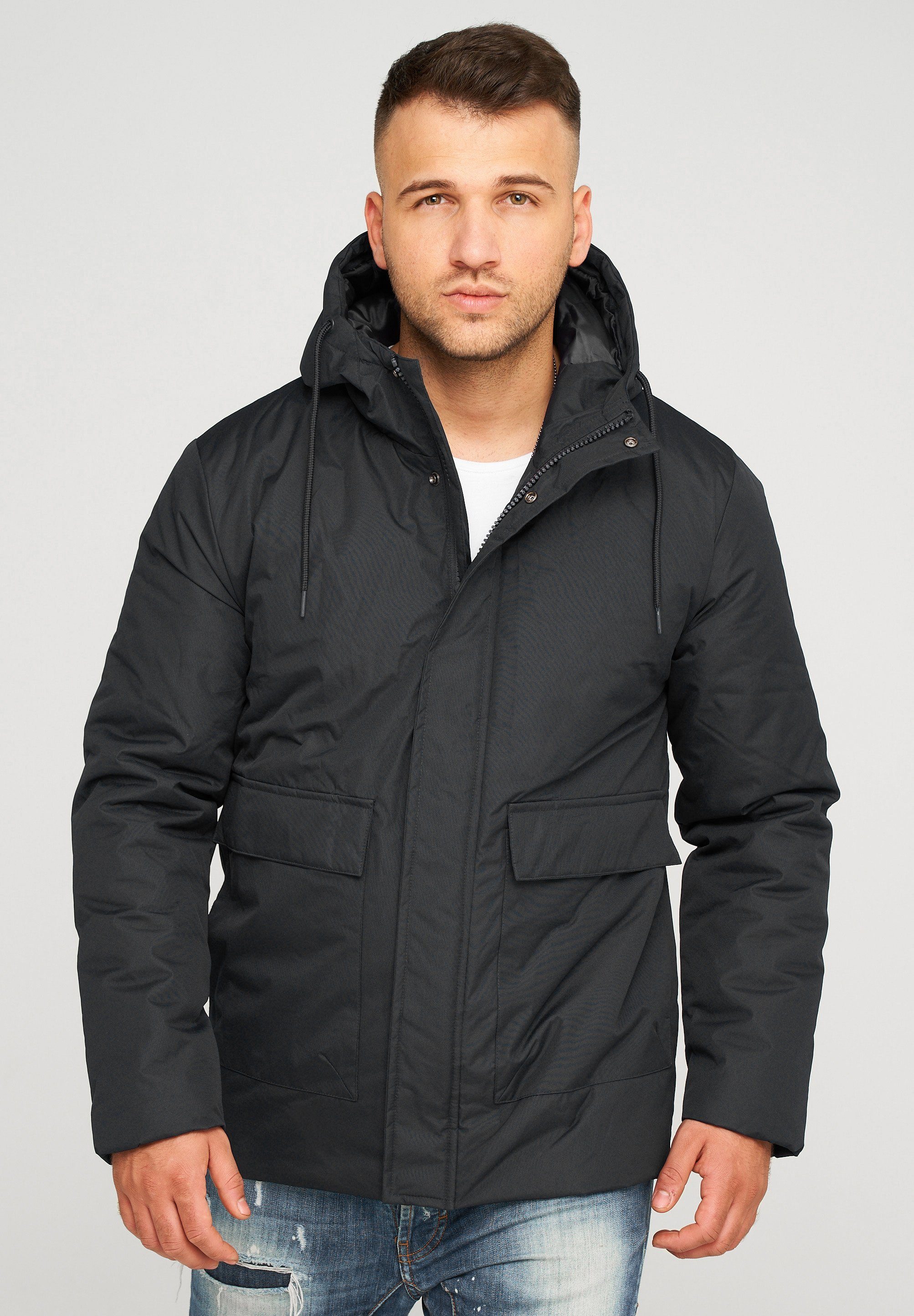 behype Outdoorjacke BHANFIEL mit Kapuze