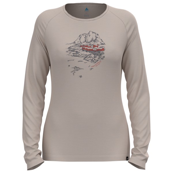 Odlo - Women's T-Shirt Norway L/S Ascent Merino 200 - Merinounterwäsche