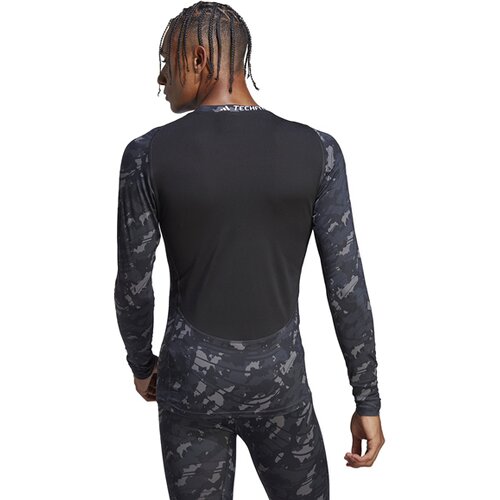 HERREN SHIRT TECHFIT ALLOVER PRINT TRAINING