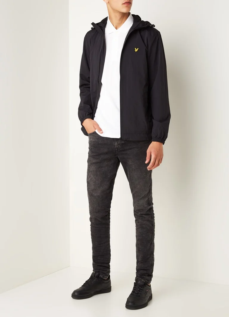Lagana jakna s kapuljačom Lyle & Scott