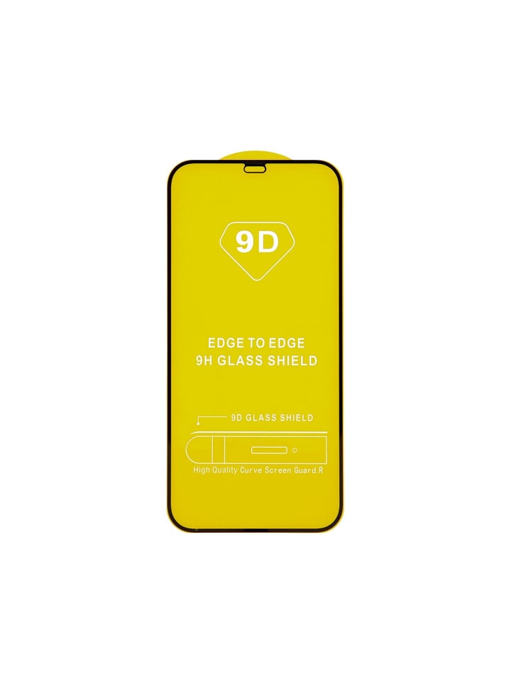 COFI 1453 9D Schutz Glas kompatibel mit Realme 12 Curved Folie in Schwarz günstig kaufen onesize