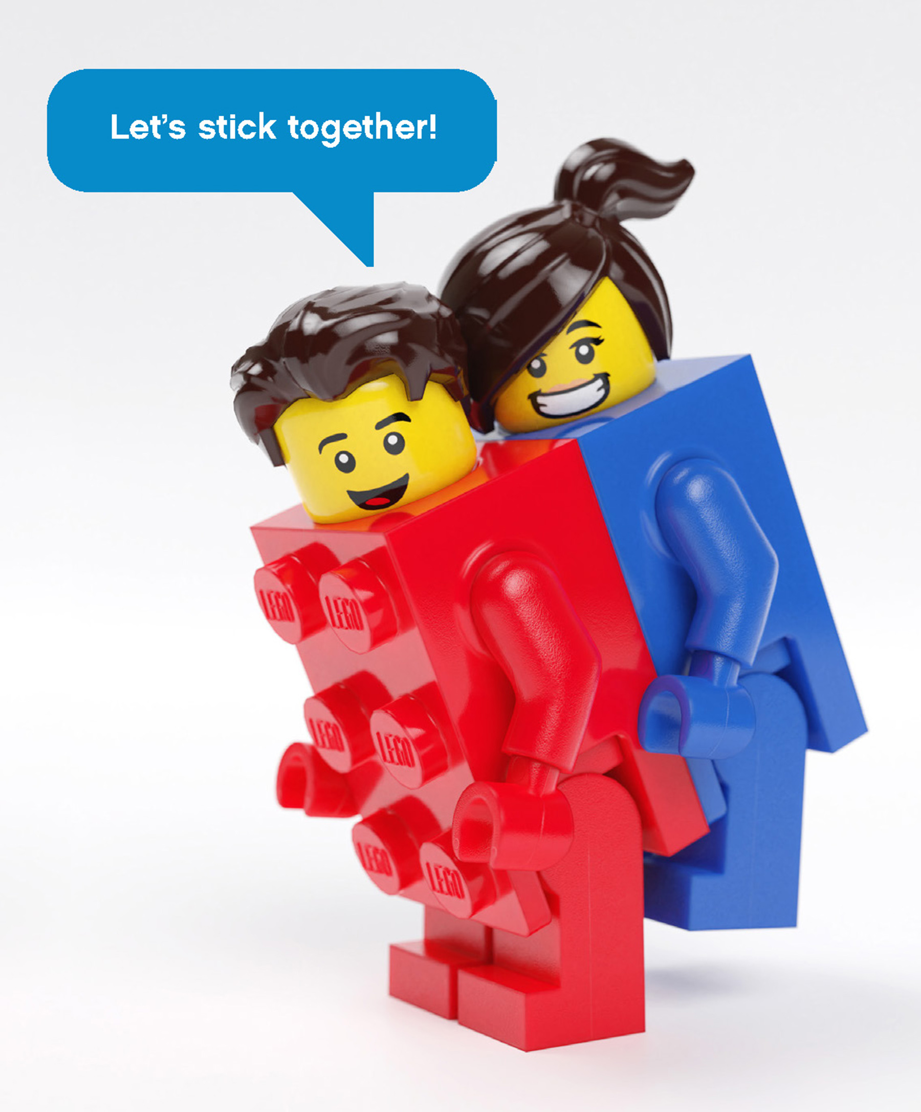 LEGO® Minifigur-Karten: 20 Grußkarten mit Kuverts 5007178