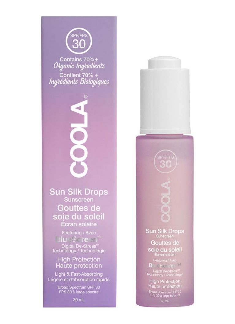 Coola Sun Silk Drops SPF 30 – krem z filtrem przeciwsłonecznym do twarzy