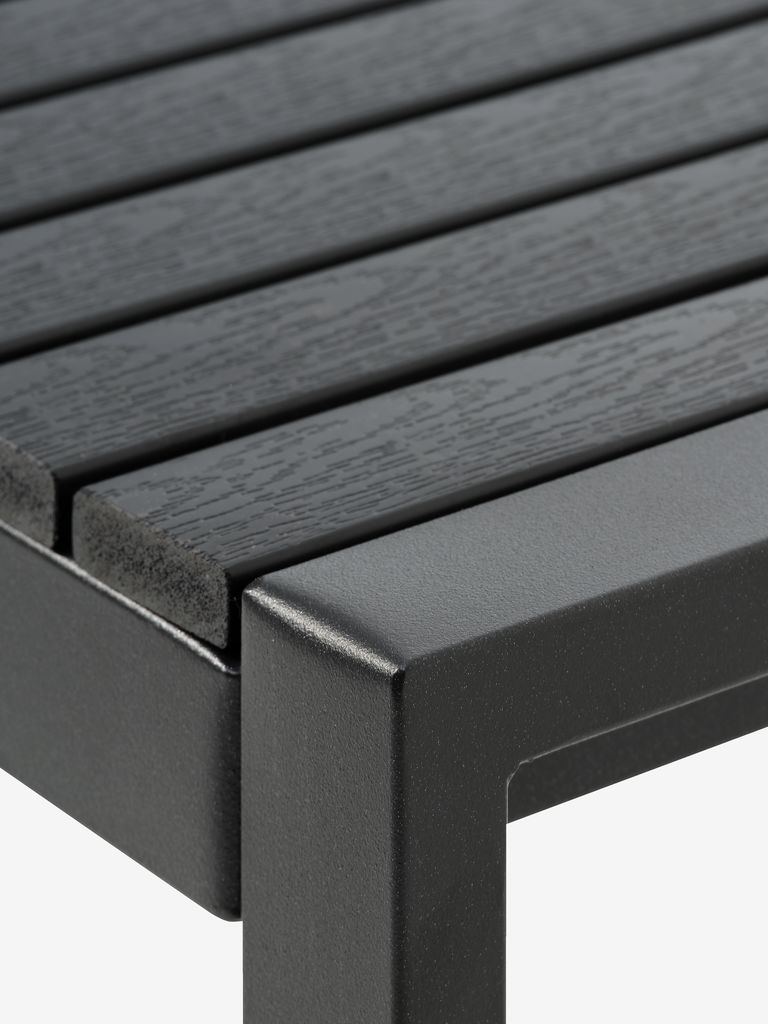 SAUNTE SAUNTE garden bench W120xD35 black