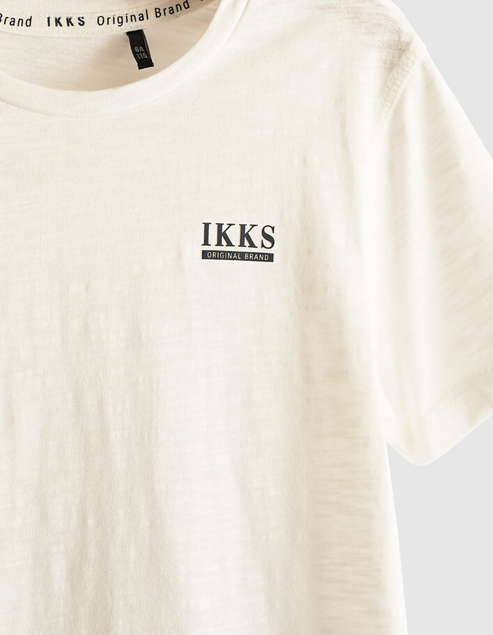 Tee-shirt blanc Essentiel en coton bio