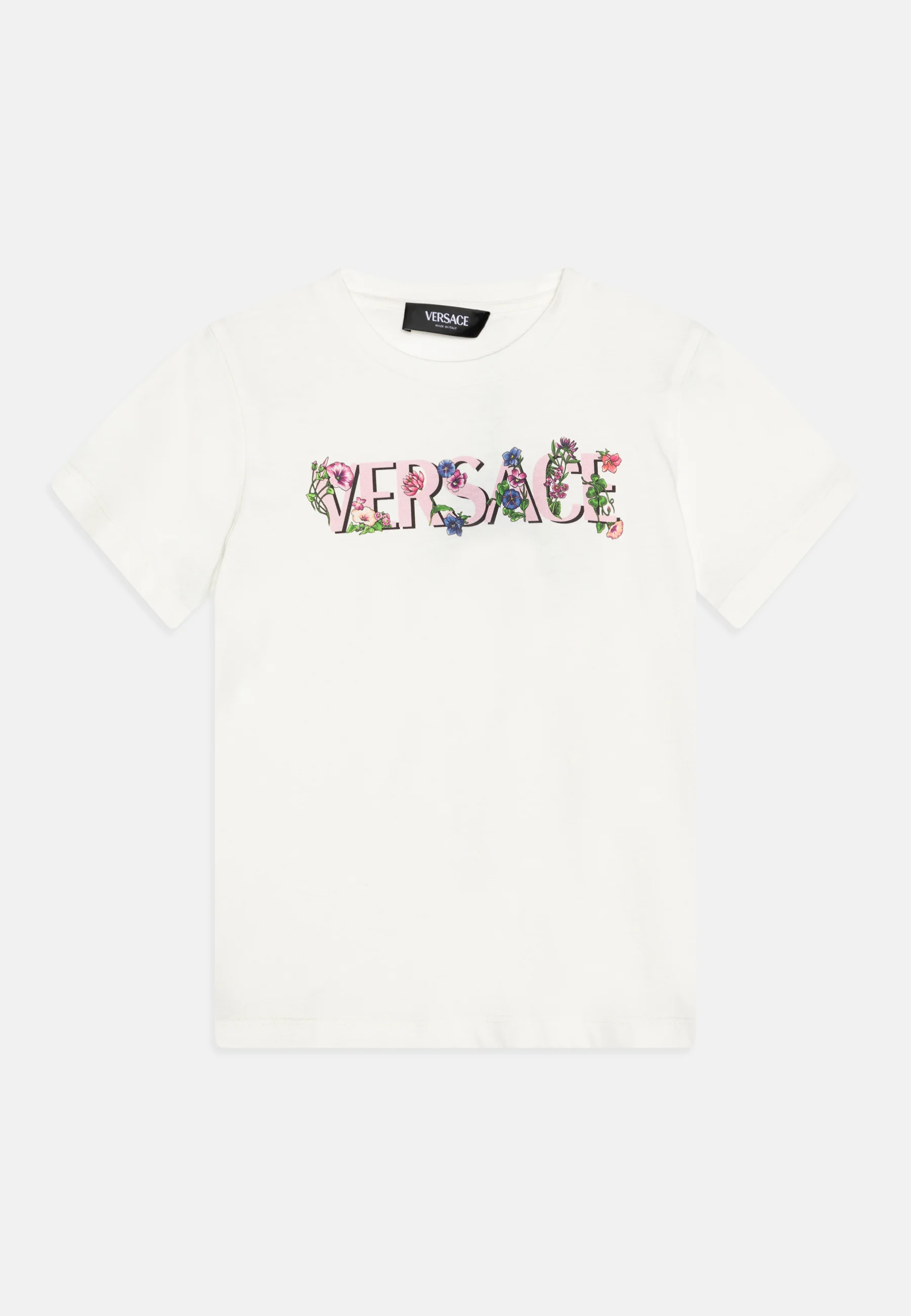 Versace FLOVERS LOGO PRINT - Camiseta con estampado