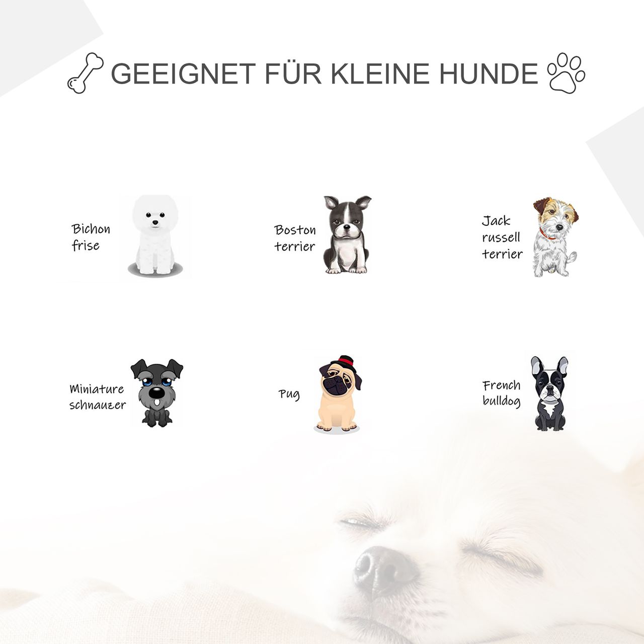 PawHut Haustierbett mit Baldachin Erhöhtes Hundebett Hundeliege outdoor Grau