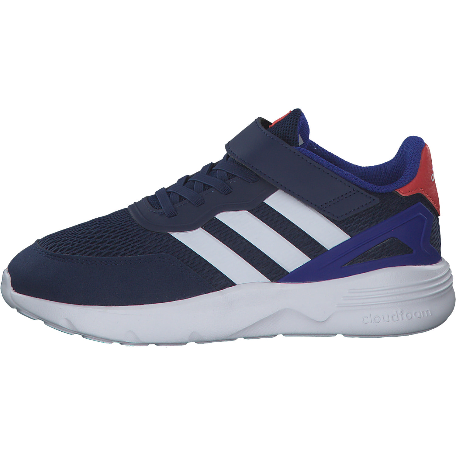 Adidas Nebzed EL K, Sneakers Low, Herren, dark blue/ftwr white/lucid blu