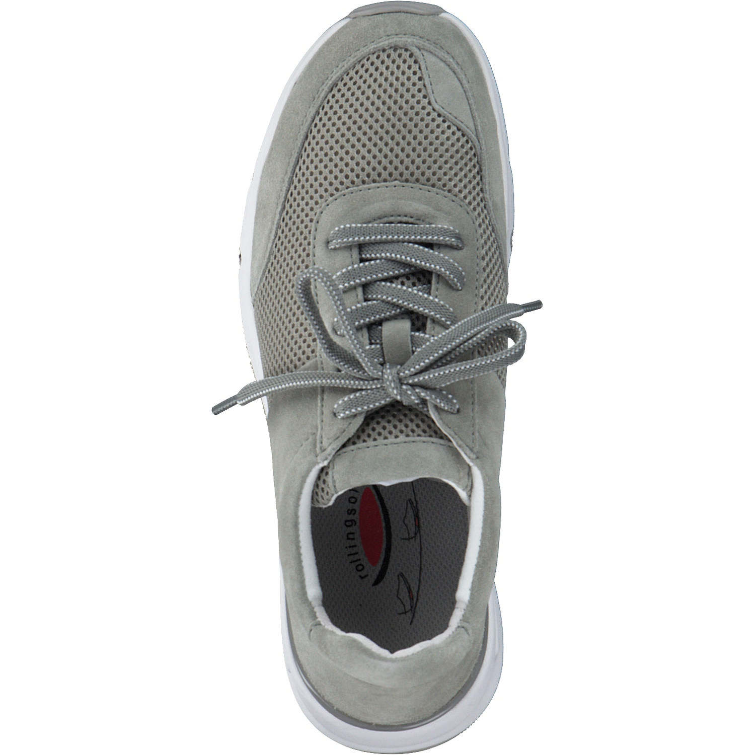 Gabor Rolling Soft 26.897, Sneakers Low, Damen, Grau (hellgrau)