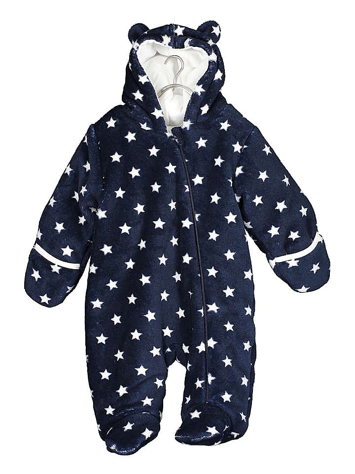 Blue Seven Fleece-Overall in Dunkelblau günstig kaufen 74