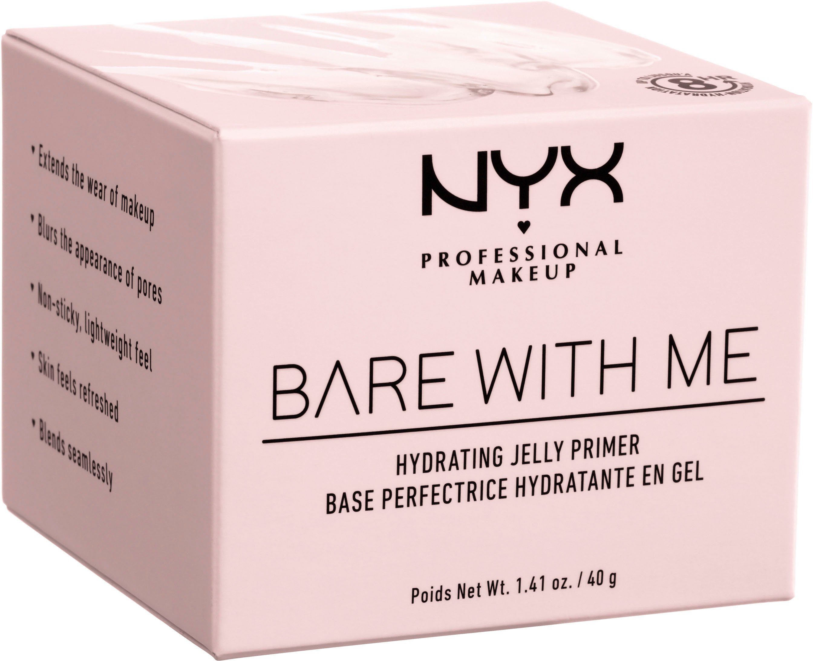 NYX Primer NYX Professional Makeup Bare With Me Hydrating Jelly Primer