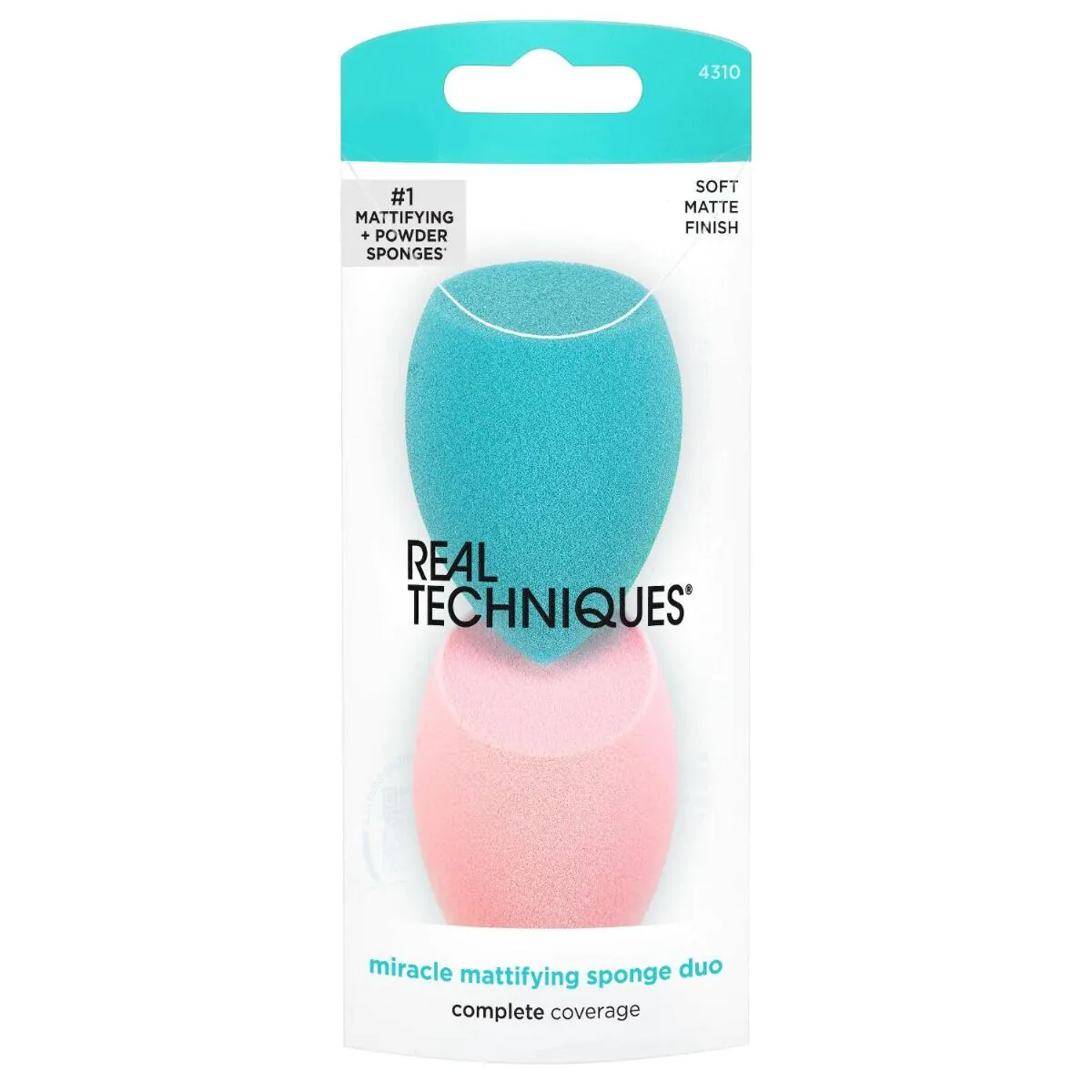 „Real Techniques Miracle Mattifying Duo“ kempinėlių rinkinys