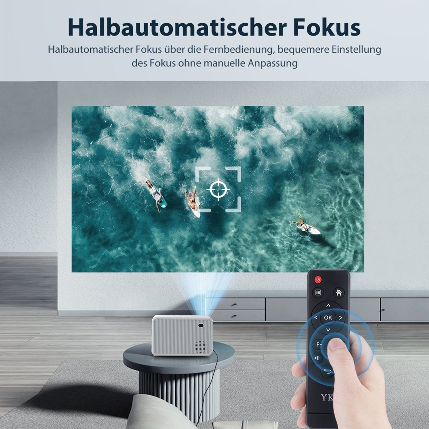 iscooter Native 1080P Full HD LCD-Beamer LCD-Beamer (11000 lm, 10000:1, 1920 x 1080 px)