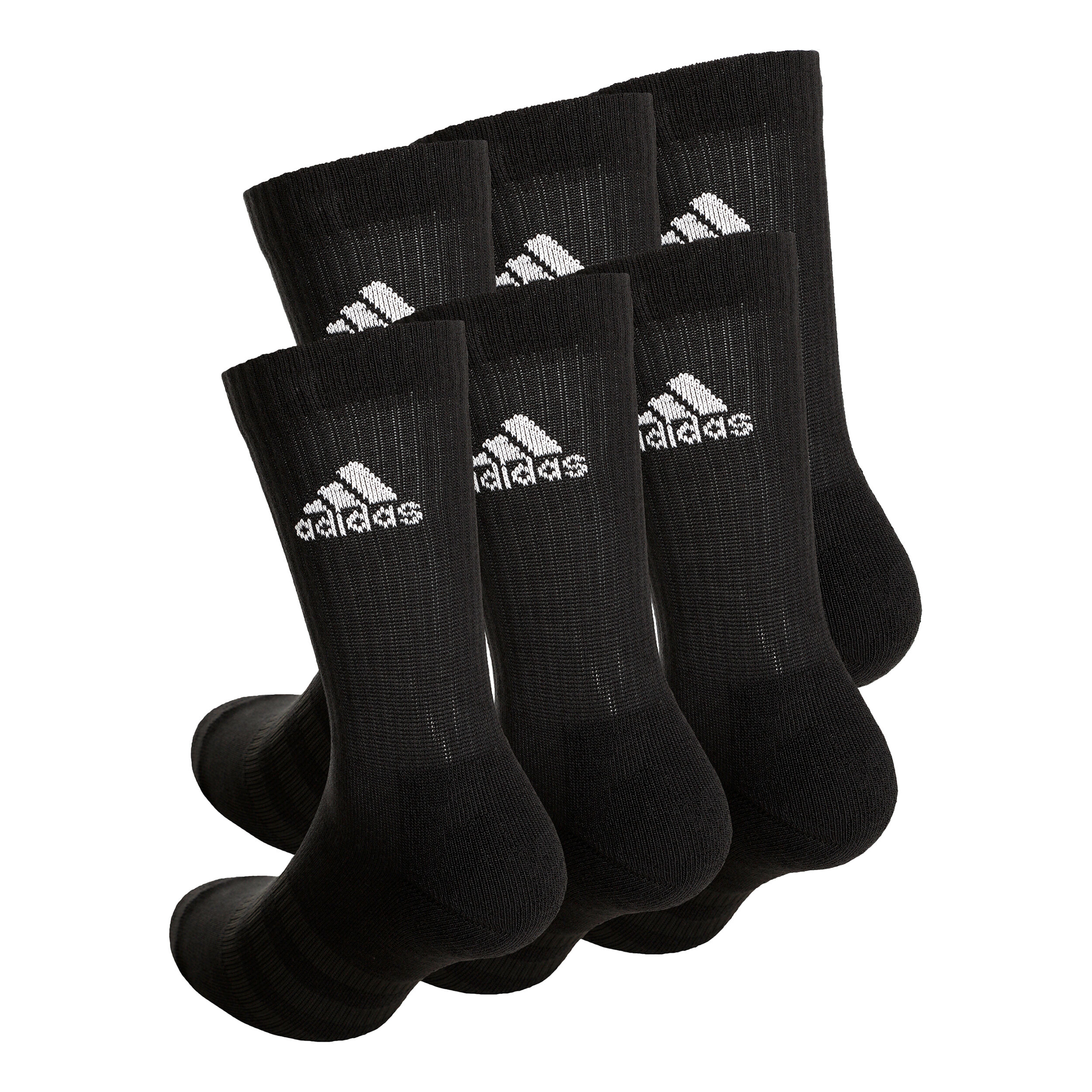 Crew Sportswear Ankle Sportsocken 6er Pack - Schwarz, Weiß