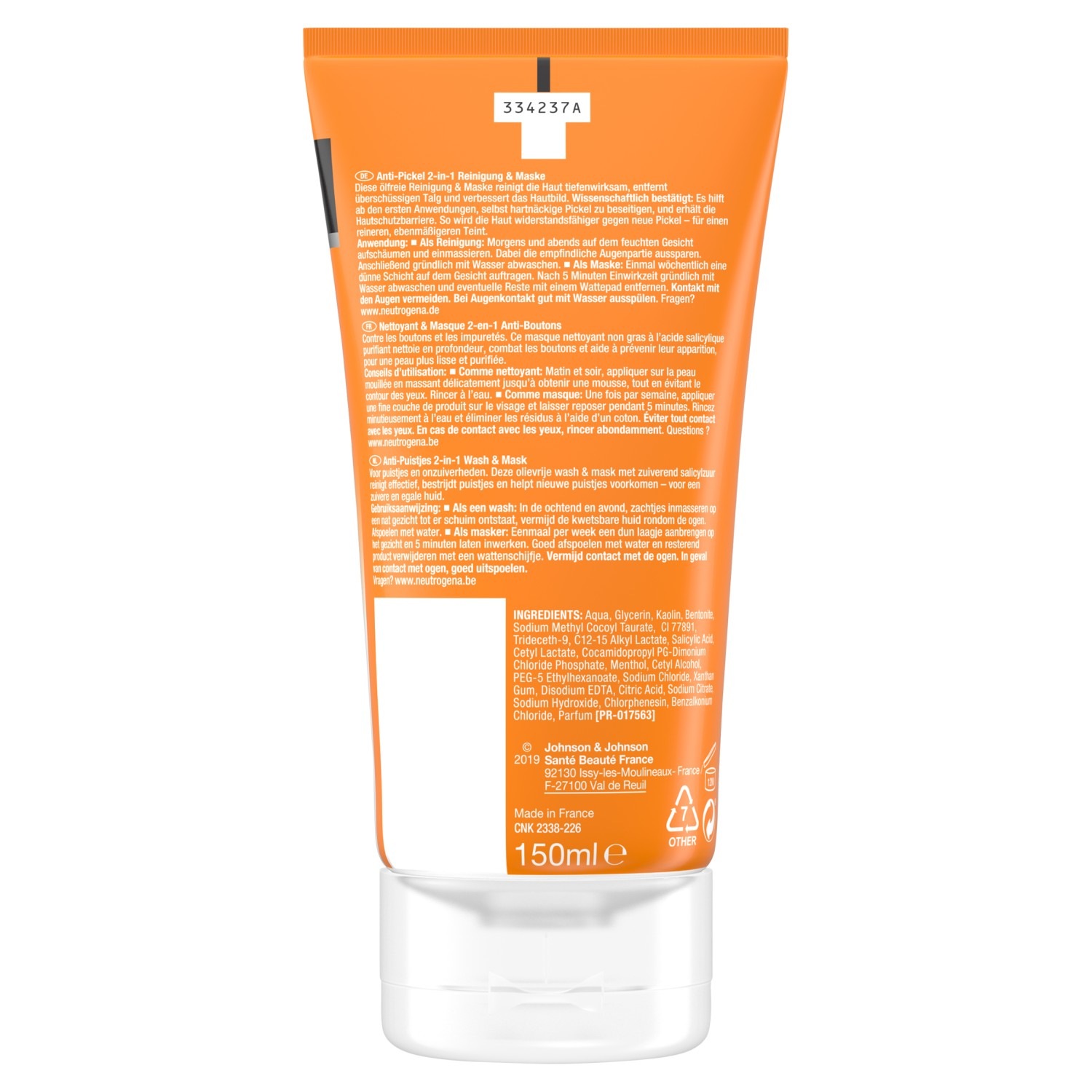 Anti-Pickel 2in1 Reinigung & Maske